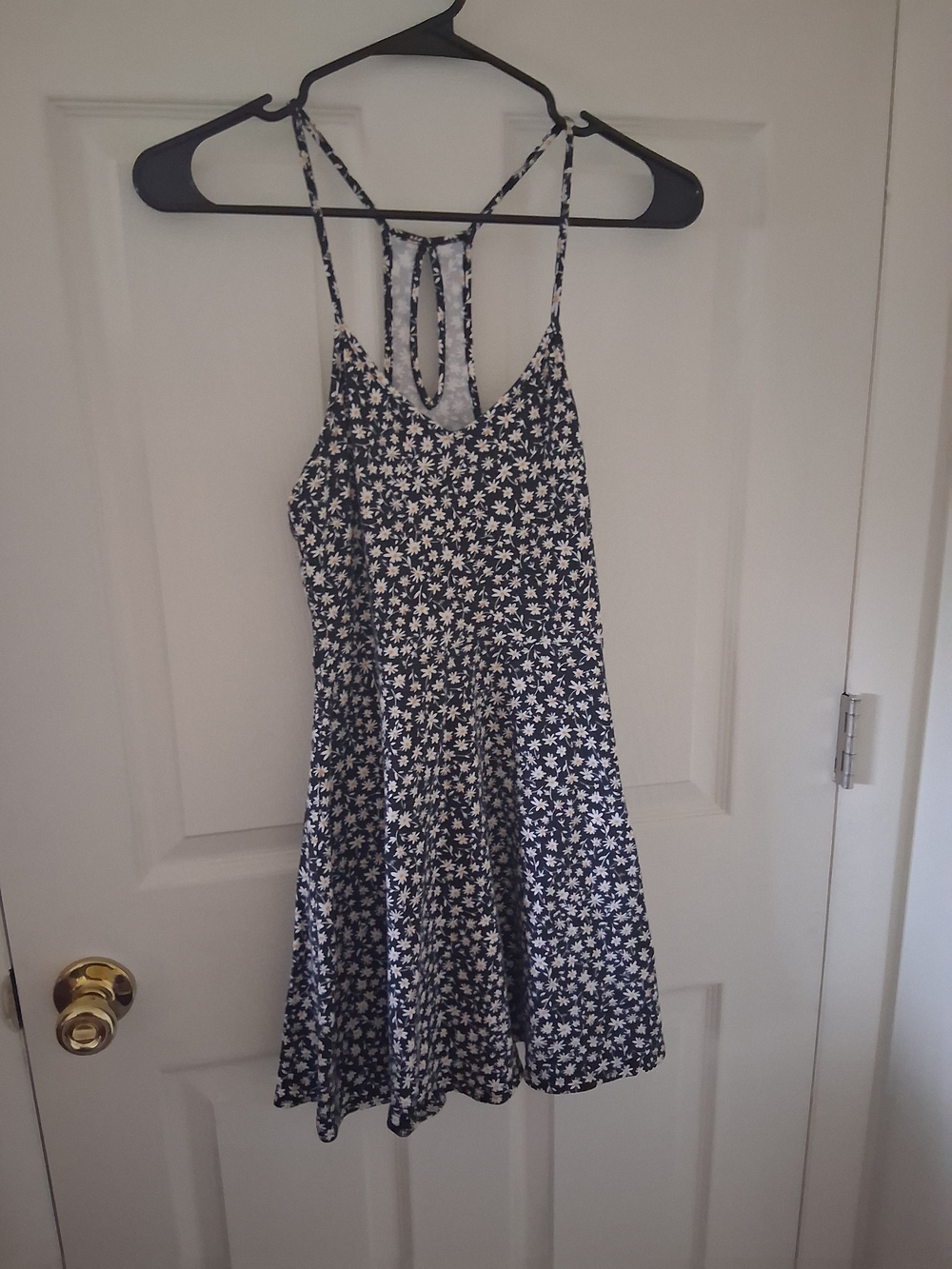 SO Navy Blue Floral Sundress